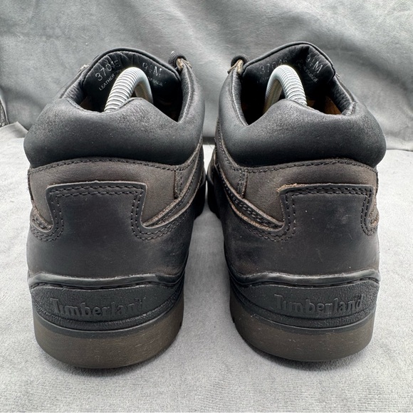 Timberland Heritage Mid Lace GORE-TEX Boots Men’s Size 9.5 Black Hiking - Picture 10 of 15
